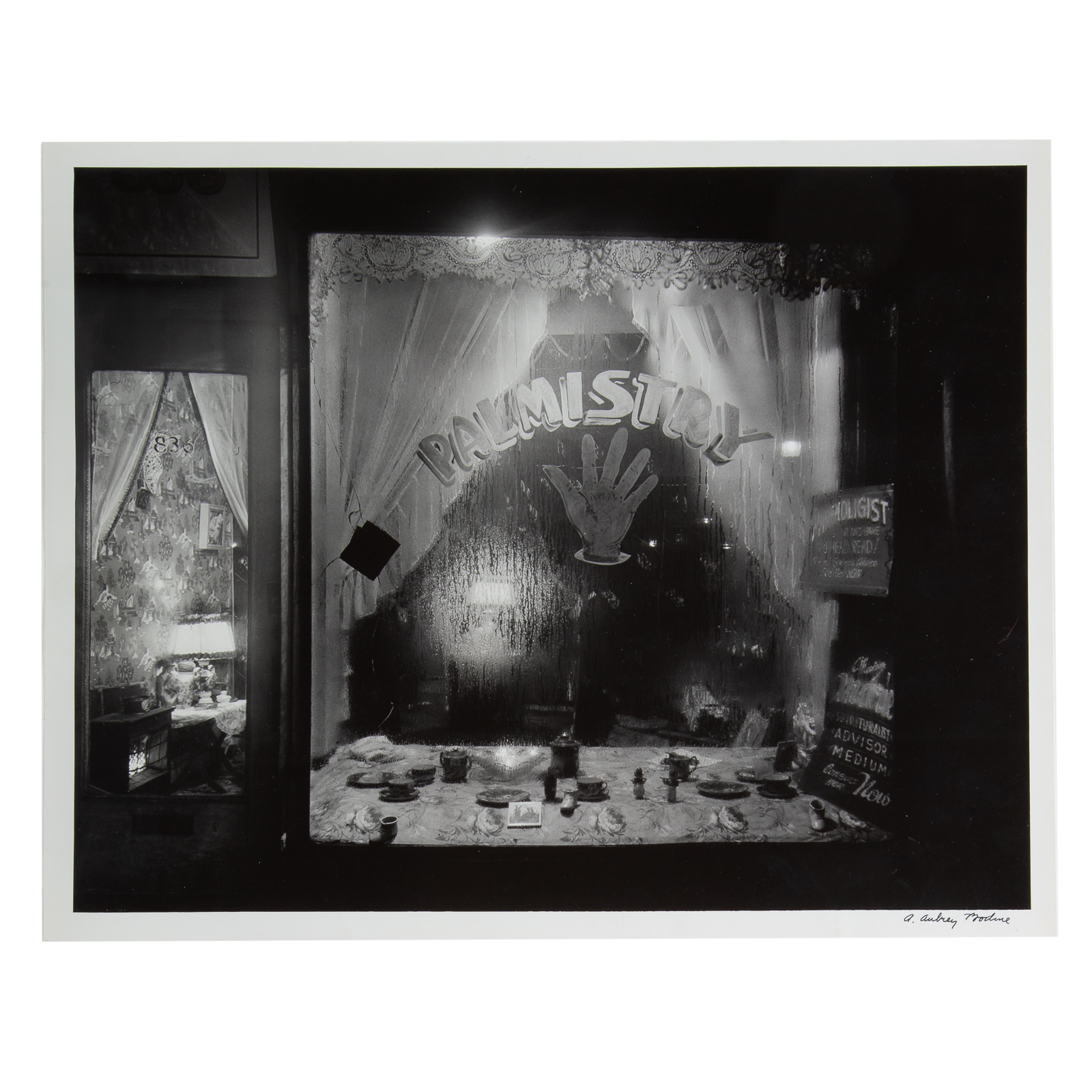 A. AUBREY BODINE. "PALMISTRY