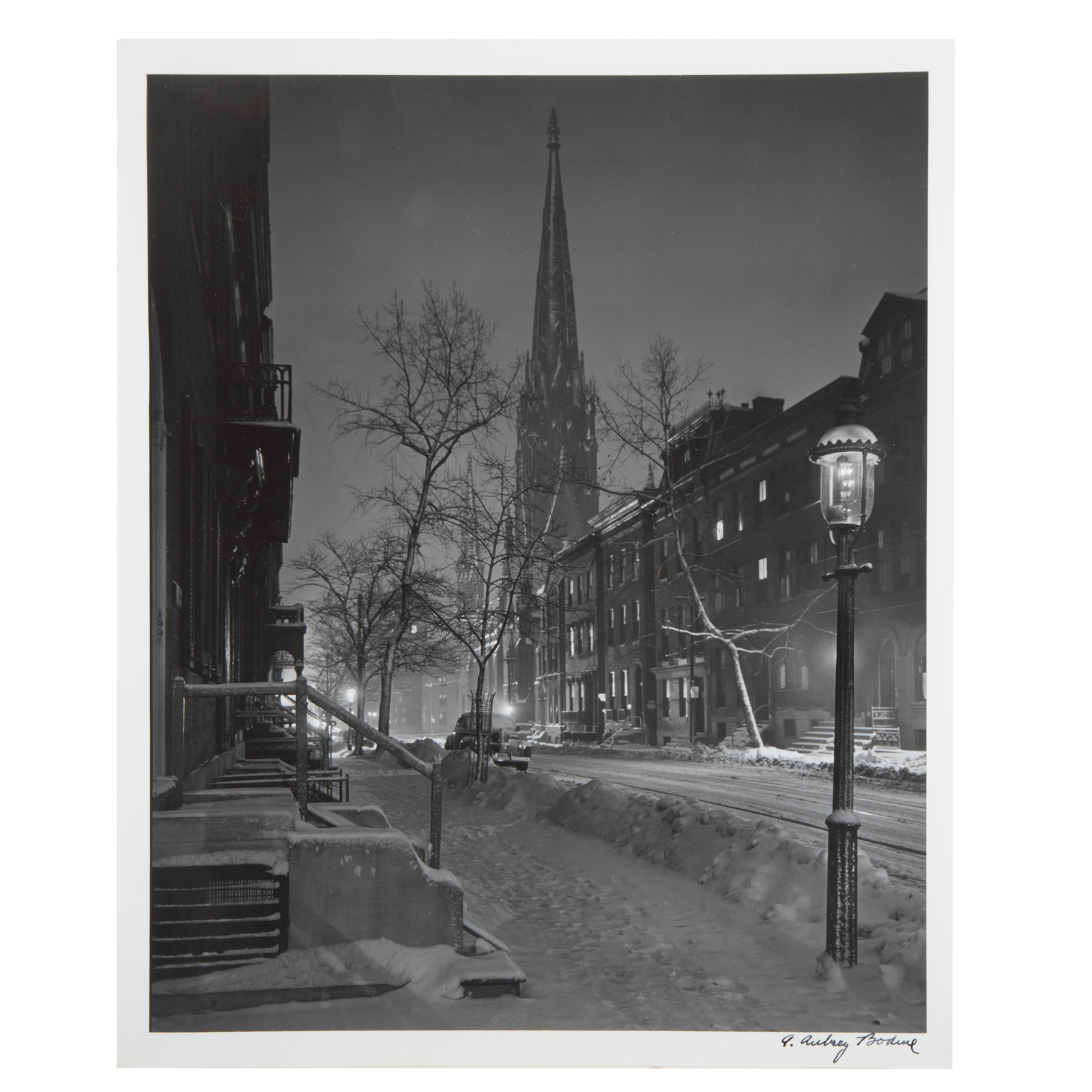 A. AUBREY BODINE. "PARK AVE.,