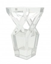 A BACCARAT CRYSTAL "ARCHITECTU