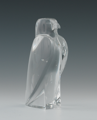 A Baccarat Crystal Falcon Apprx.
