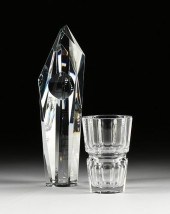 A BACCARAT CRYSTAL SCULPTURE "