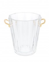 A BACCARAT CRYSTAL WINE BUCKET