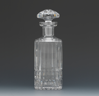 A Baccarat Decanter with Stopper