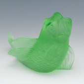 A Baccarat Figurine of a Koi F