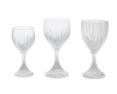 A BACCARAT "MASSENA" GLASS PAR
