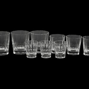 A Baccarat Monaco Glassware Service