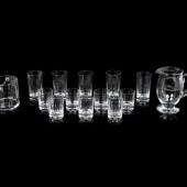 A Baccarat Montaigne Stemware