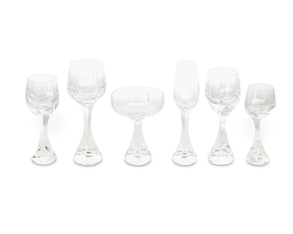 A BACCARAT "NEPTUNE" STEMWARE