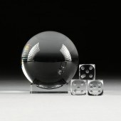 A BACCARAT "SIRIUS" CRYSTAL BA