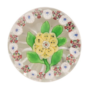 A Baccarat Spotted Yellow
