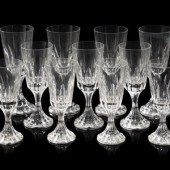 A Baccarat Stemware Service
D'