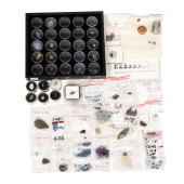 A BAG OF ASSORTED GEMSTONES<br