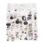 A BAG OF ASSORTED GEMSTONES<br