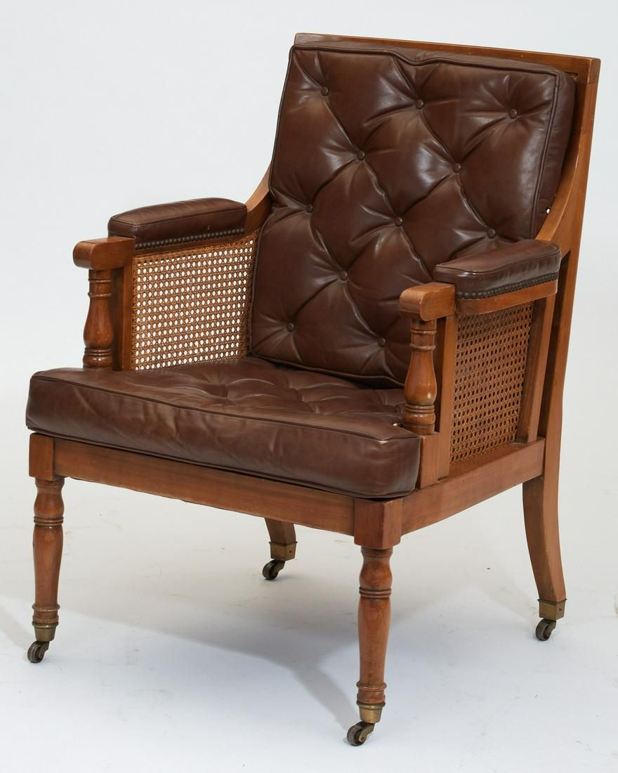 A BAKER REGENCY STYLE BERGEREA
