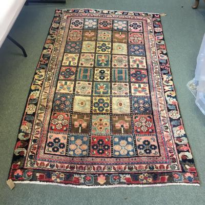 A Bakhtiari rug, the geometric