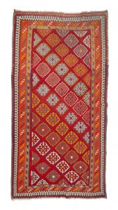 A BAKHTIARI RUGA Bakhtiari rug
