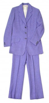 A Balenciaga Couture Blue Twee