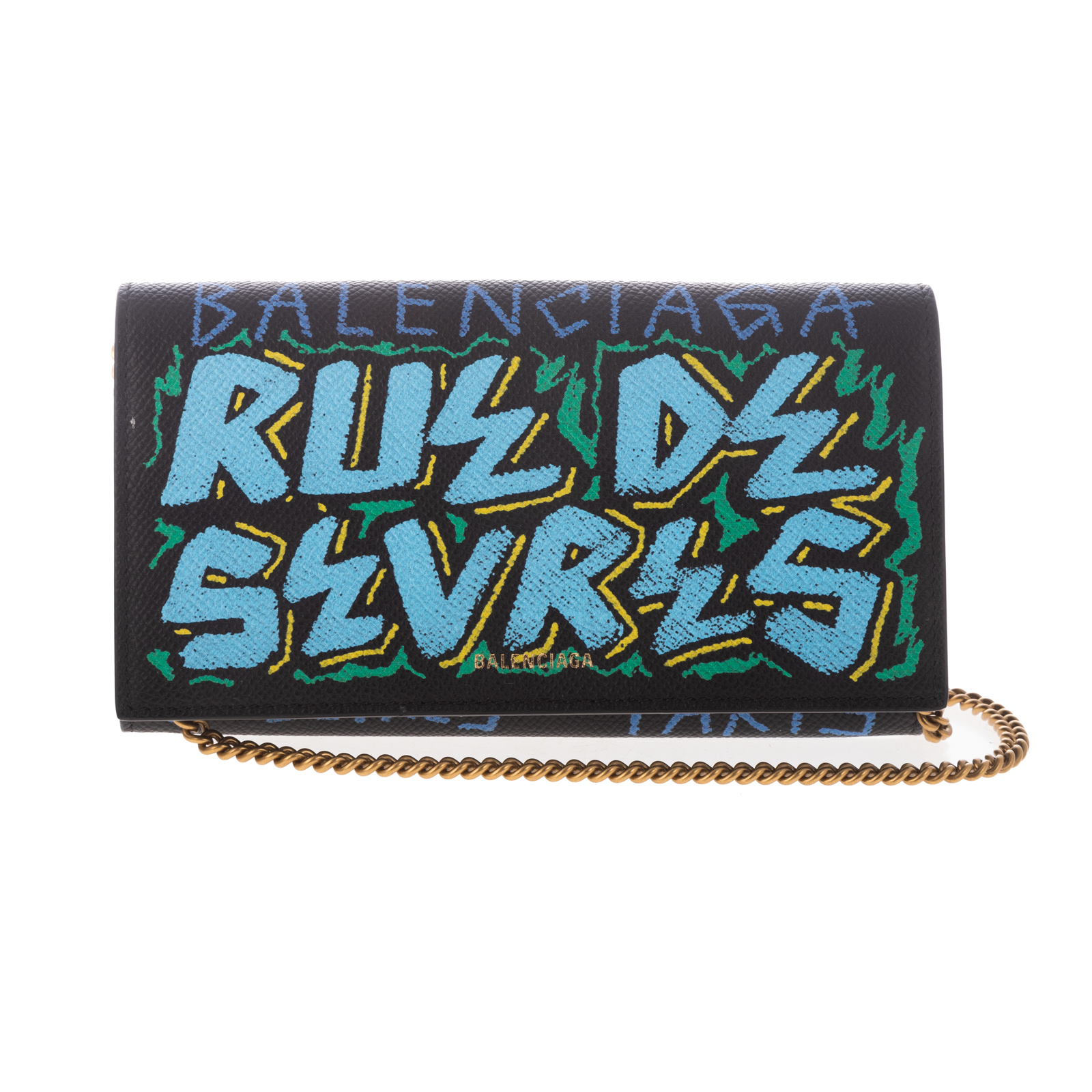 A BALENCIAGA VILLE FOUN WALLET ON