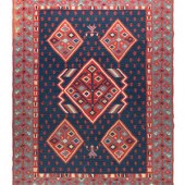 A Balkan Kilim Wool Rug
First