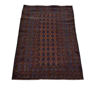 A Balouch Rug Dark tones