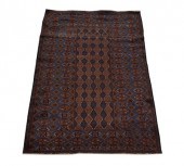 A Balouch Rug Dark tones contr