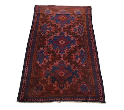 A Balouch Rug Geometric design