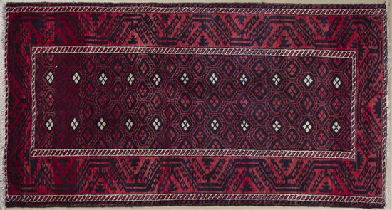 A Balouch Wool Rug having an
