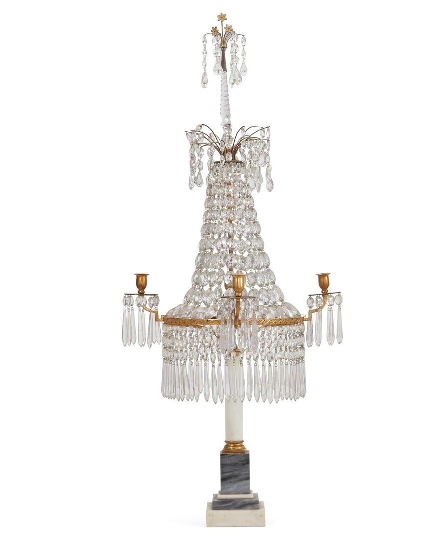 A BALTIC NEOCLASSICAL FOUR LIGHT