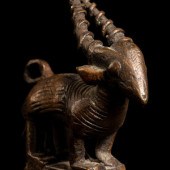 A Bamana or Ashanti Bronze Ant