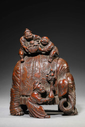 A BAMBOO-CARVED FOREIGNER PLAY