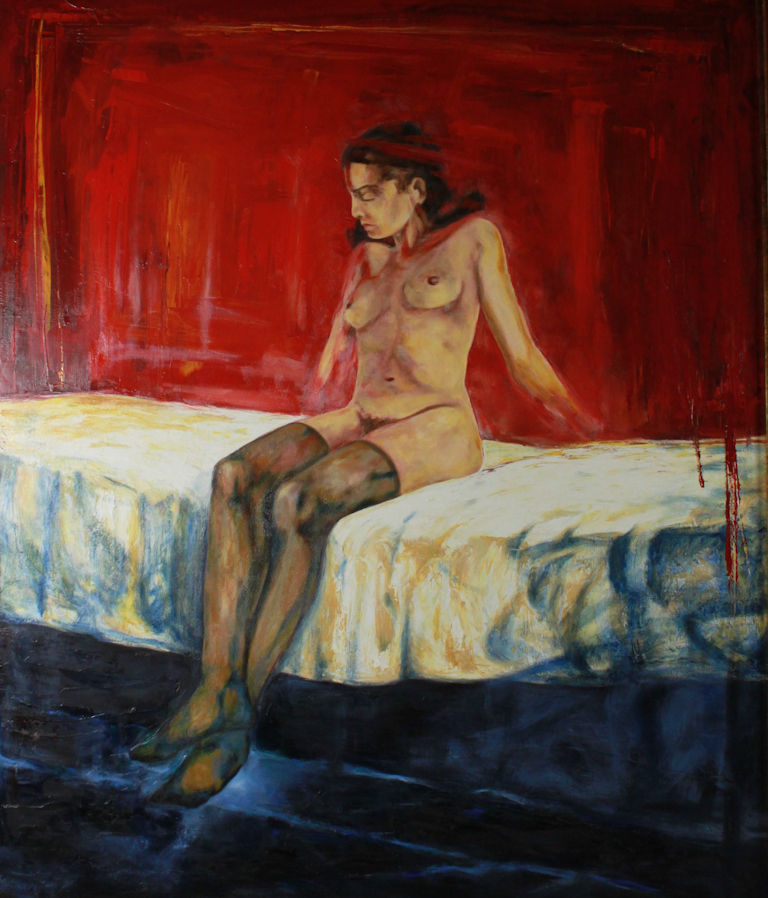 A. BANCALANLI 1997 INTERNO Oil on