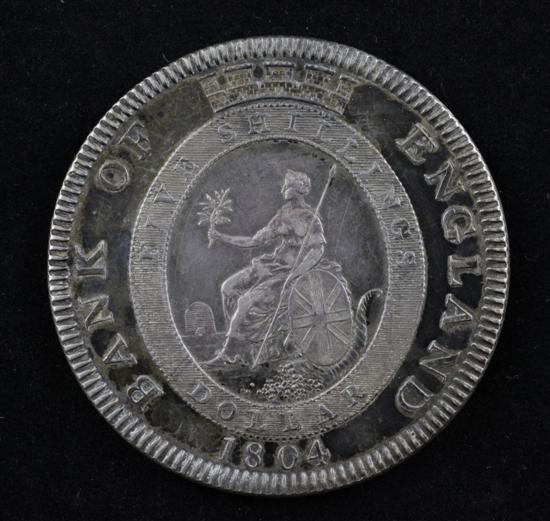 A Bank of England 1804 Dollar