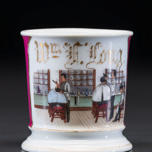 A Barber's Porcelain Occupational