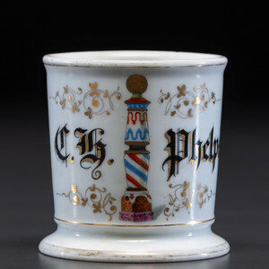 A Barber's Porcelain Occupational