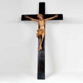 A Baroque Carved Pine Corpus C