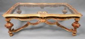 A BAROQUE STYLE GRAIN-PAINTED