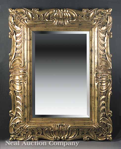 A Baroque-Style Looking Glass the