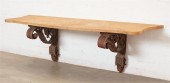 A BAROQUE STYLE WROUGHT IRON C