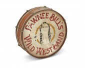 A BASS DRUM FROM PAWNEE BILL'S