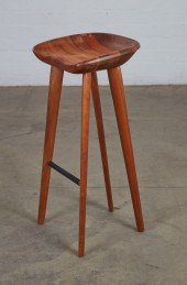 A BASSAM FELLOWS TEAK TRACTOR