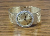A BAUME & MERCIER DIAMOND AND
