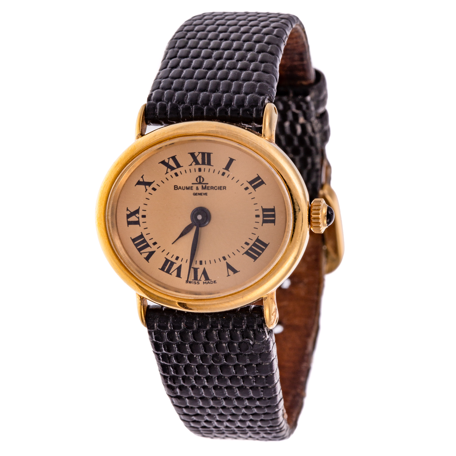 A BAUME & MERCIER WRIST WATCH IN