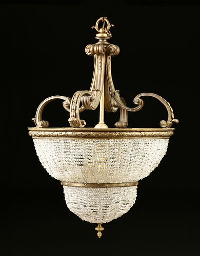 A BEAUX ARTS GILT BRONZE AND