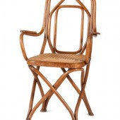 A Beech Bentwood Armchair, Lik