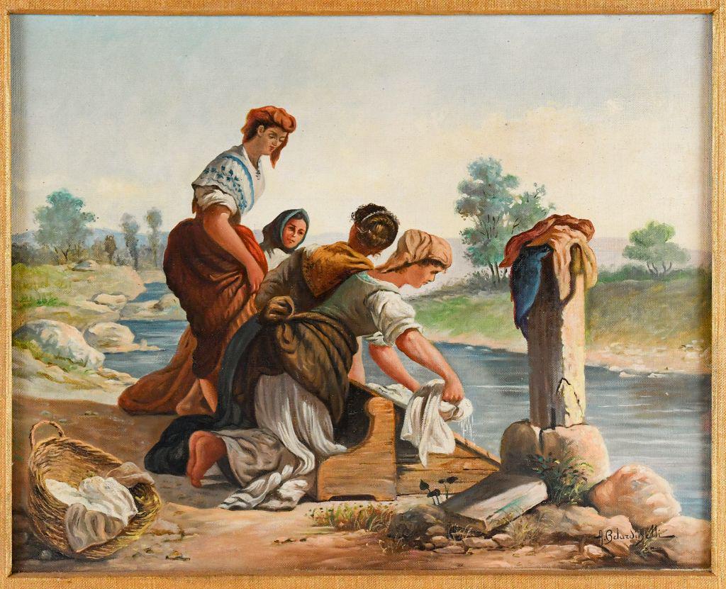 A. BELARDINELLI OIL ON CANVAS20th