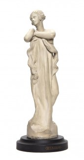 *A Belgian Plaster Figure Vict