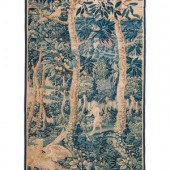 A Belgian Wool Verdure Tapestr