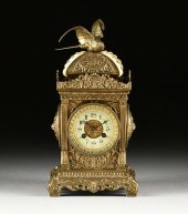 A BELLE ÉPOQUE GILT BRASS LANT
