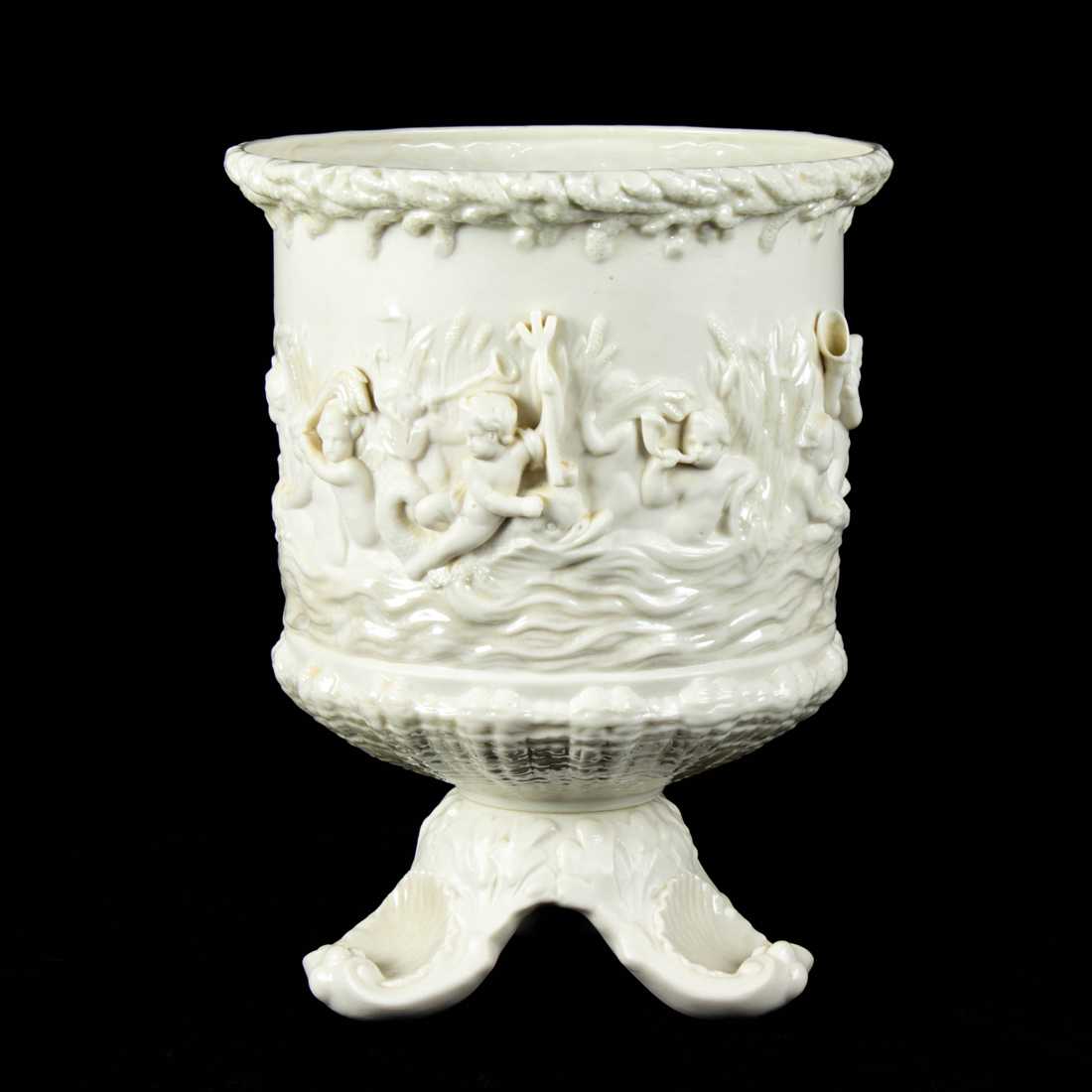 A BELLEEK PARIAN PORCELAIN PRINCE