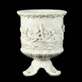 A BELLEEK PARIAN PORCELAIN PRI